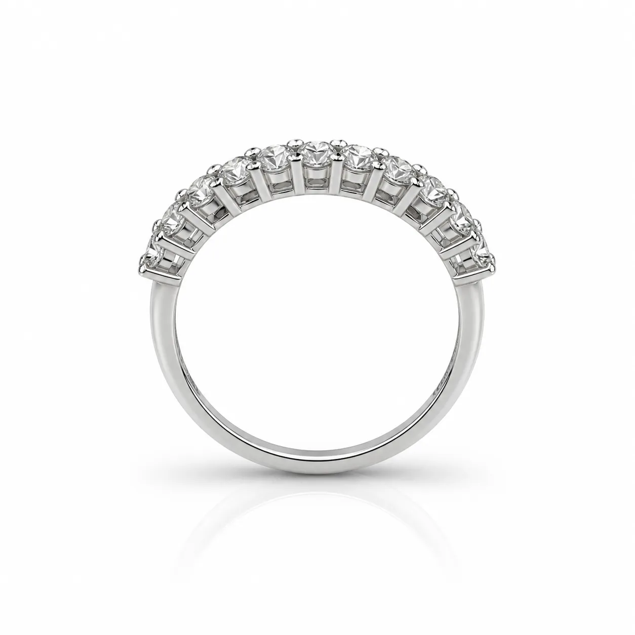 Oravelux Elegance Arc Moissanite Yüzük