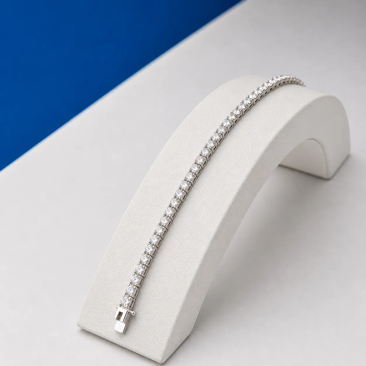 Oravelux Klasik Moissanite Tennis Bileklik
